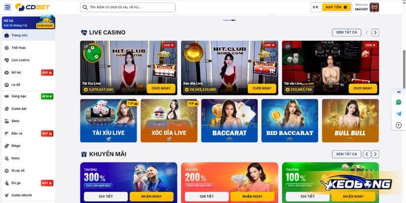 Đa dạng sản phẩm cá cược tại CDBET Đa dạng sản phẩm cá cược tại CDBET