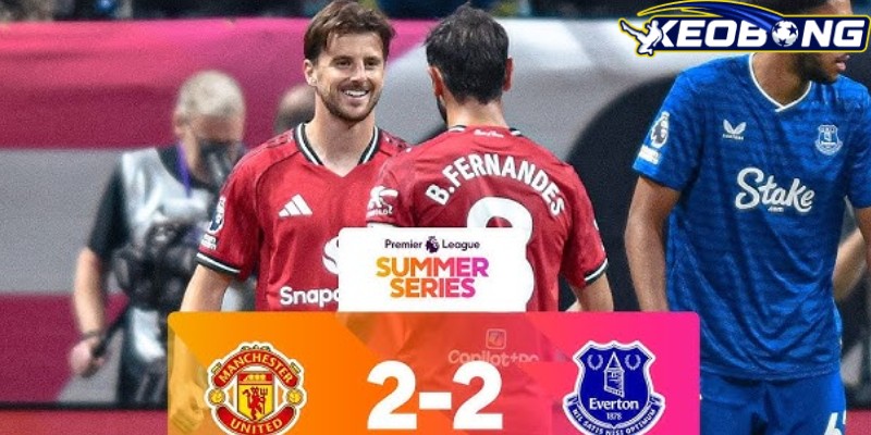 Trận hoà 2-2 của MU và 2 lượt trận thắng là đủ để Quỷ đỏ lên ngôi vô địch Premier League Summer Series 2025 Trận hoà 2-2 của MU và 2 lượt trận thắng là đủ để Quỷ đỏ lên ngôi vô địch Premier League Summer Series 2025